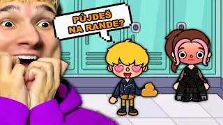 POZVAL JSEM HOLKU Z MOJÍ ŠKOLY NA RANDE! (Toca Boca)