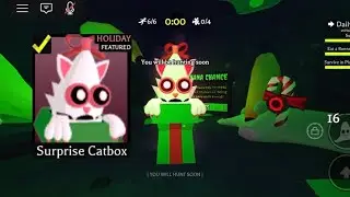 New Surprise Catbox skin gameplay 🎁🎄