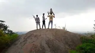 Me And My Friends Forest Travel Vlog || Forest Top Point Narasimha Temple || Beautiful Background 
