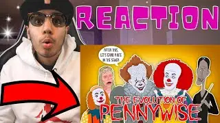 The Evolution Of Pennywise / IT (Animated) (Tell It Animated) | Reaction!