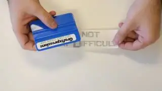 How to install a die-cut vinyl sticker from Grfxp!