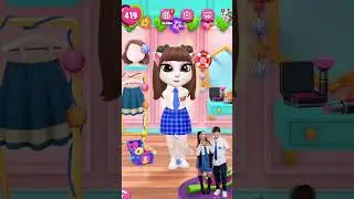 Alan and Chelsea vs Talking Angela cosplay makeover #angela2game