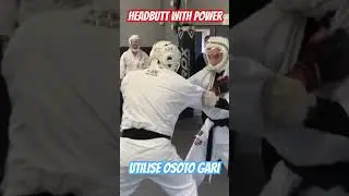 HEADBUTT with POWER #karate #kudo #sambo #judo #gkadojo