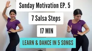7 Salsa Steps for Beginners | Learn & Dance to 5 Salsa Songs