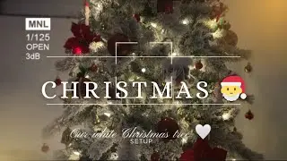 Christmas | Setting up our white Christmas tree together 🎄| JetSetGlam | Neethu Joseph