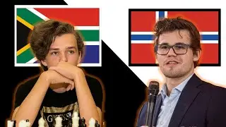18-летний российско-южноафриканский шахматный вундеркинд побеждает Магнуса Карлсена!