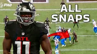 ROOKIE Jalon Walker Full Preseason NFL Debut Highlights | All Snaps Vs Lions