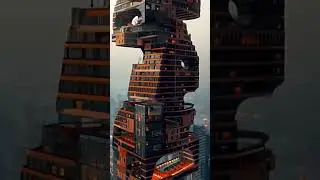 FUTURISTIC TOWER #aigenerated #future