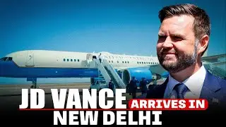 LIVE: U.S VP JD Vance Receives Ceremonial Guard of Honour on Arrival in India | Usha Vance | PM Modi