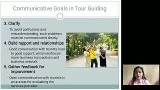 Communication for Tourism - Tourguiding