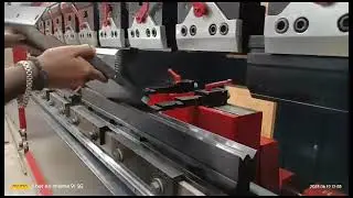 CNC Press Brake | Semi - Hybrid Press Brake | by Weldor CNC Machines | 9 Axis