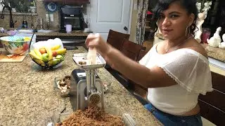 El Mejor Molino Eléctrico Para Moler Chicharron O Cualquier Tipo De Carne !!!