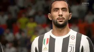 FIFA 18 PS4 - CHIEVO VERONA vs JUVENTUS - CPU VS CPU - Football game