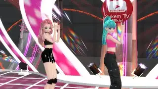 LAYSHA CHOCOLATE CREAM 💃 MMD dance cover by SukemTV Official [4K]