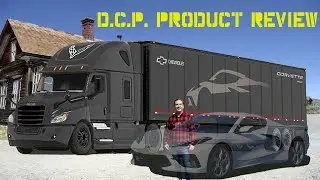 DCP by First Gear Freightliner Cascadia Wabash Duraplate Dry Van 2020 Chevrolet C8 Corvette Review