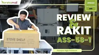 UNBOXING REVIEW KOMPOR GAS KOMERSIAL KUALI RANGE 1 HIGH PRESSURE KNOCKDOWN ASS-58-1