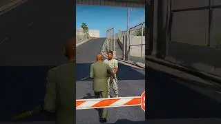 Superman Tried Entering the Military Base in GTA 5 😱