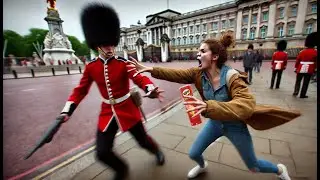 Karen ATACÓ a un Guardia Real con Pringles y lo Lamentó al Instante