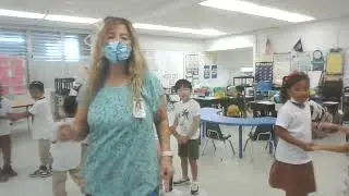 Mes CHamoru Morning Entrance into our Classroom at JMG Elem. School Guam !Biba JMG-Biba Guam 3 27 25