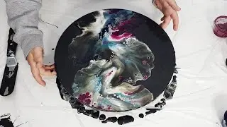 DON'T WASTE that Acrylic Paint! - Acrylic Pouring with Floetrol - Abstract Art