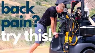 Back Pain When Walking During Golf? Try this | Physio Room Co