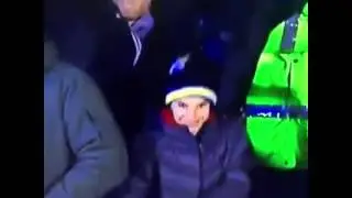 Creepy Kid Dancing at AFC Wimbledon vs Liverpool FC