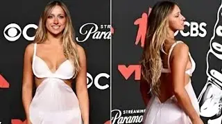 Tate McRae Stuns in Sheer Dress at 2025 MTV VMAs  StarFlow Moments