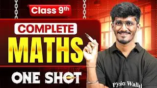 Complete Class 9th MATHS In One Shot | All CHAPTERS Rapid Revision 🔥