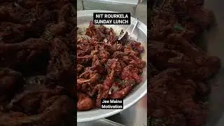 NIT Rourkela Sunday Lunch #shorts #food #youtubeshorts #foodie #viral #foodblogger