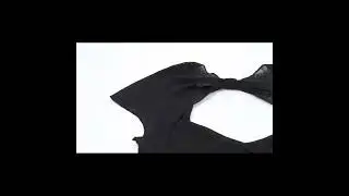 Xeemilo Square neck Backless Black T shirt Y2K Aesthetic Mesh Sheer Hollow Out Crop Top Summer