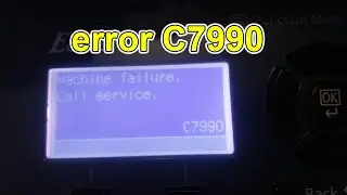 Kyocera M2540Dn M2040Dn error C7990
