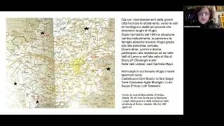 Cornice 4 - La mappa delle testionianze - S. Terracina