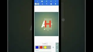 AH logo editing tutorial #editingtutorial #logoart #graphicdesign #logo #photoediting #pixellab