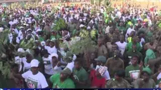 Celebrations as Gambia's Yahya Jammeh re-elected