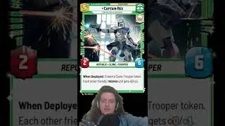 Captain Rex, Fighting for His Brothers - Twilight of the Republic Preview Card Review #starwars #swu