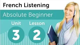 French Listening Comprehension - Ordering Lunch at a Restaurant in France