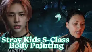 STRAY KIDS Chill Lofi Mix |  S-Class Body Painting Time Lapse