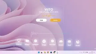 Windows 11 Glass Theme | Give Your Desktop The Wow Factor | Elegant Clean Look| Rainmeter