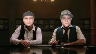 Reenactment of the Greatest Showman bar scene ￼