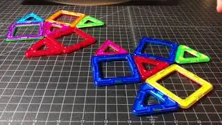 How to build a sphere with MagFormers Magnetic Tiles (like MagnaTiles)