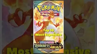 Top 10 Most Expensive Pokemon Darkness Ablaze Cards #pokemon #pokemoncards #pokemoninvesting