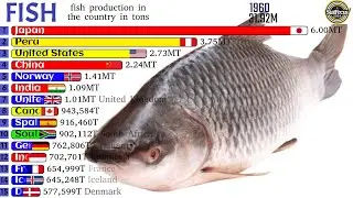 Countries with the largest fish production in the world