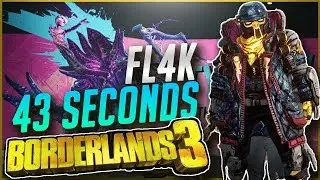 Borderlands 3 | 43 Seconds Tyreen The Destroyer Wipe | Crit FL4K | MH3