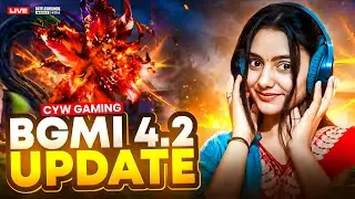 4.2 UPDATE BGMI LIVE STREAMING|| GIRL GAMER LIVE || JOIN WITH TEAMCODE