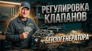 HOW to adjust the VALVES on a generator
