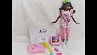 ✨💖📼 Brand NEW Unbox & Detail Review Barbie Rewind Slumber Party 80s Edition- ADORABLE Christie!!!✨💖📼