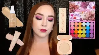Colourpop She's A Rainbow Eyeshadow Palette + Testing Colourpop Makeup