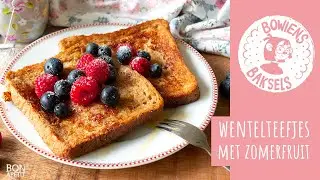 Zoete wentelteefjes met zomer fruit!