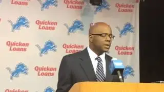 Lions GM Martin Mayhew
