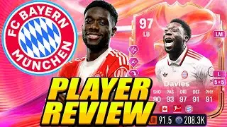 🔥 97 FUTTIES DAVIES PLAYER REVIEW! 97 FUTTIES DAVIES SBC REVIEW! 97 FUTTIES ALPHONSO DAVIES REVIEW!